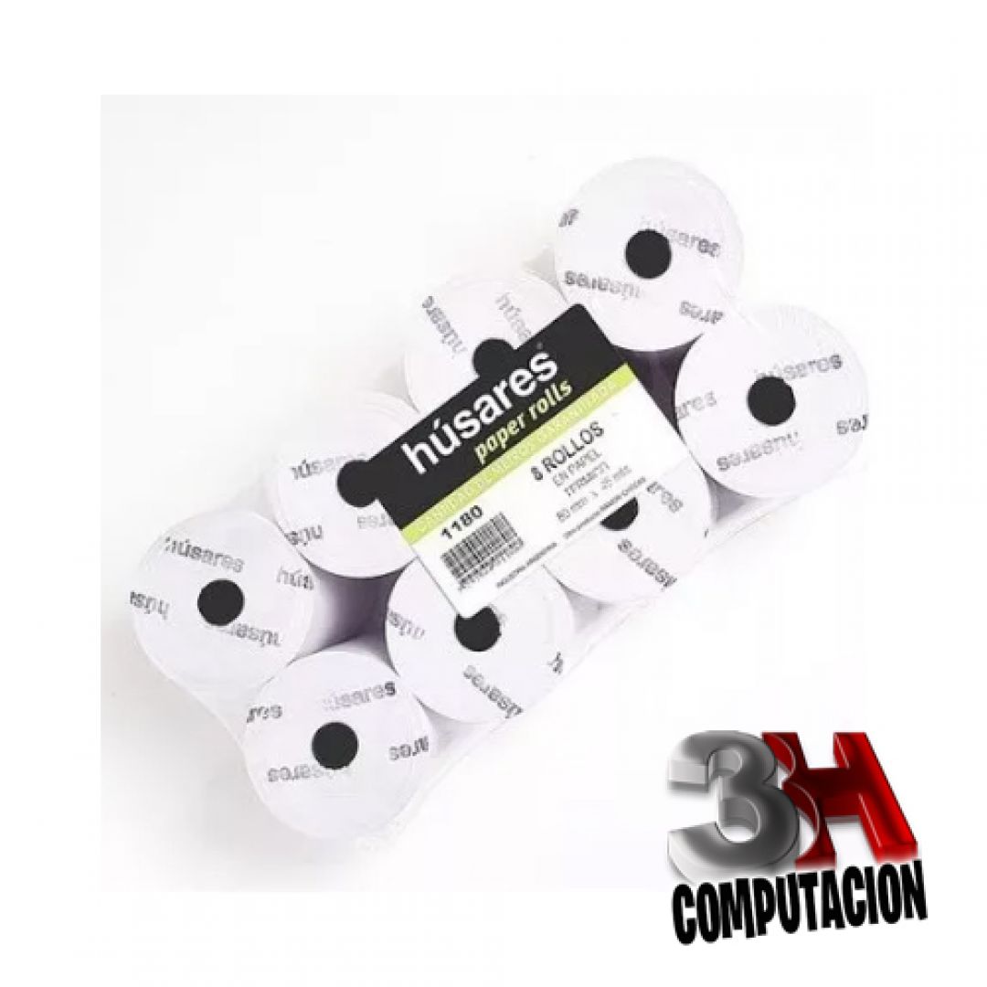rollo-de-papel-termico-husares-1180-80mm-x45mts-pack-x8-unidades-171