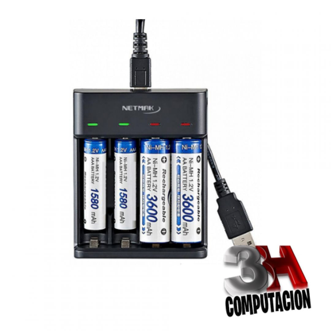 cargador-pilas-usb-4u-aaaaa-netmak-nmch4-627