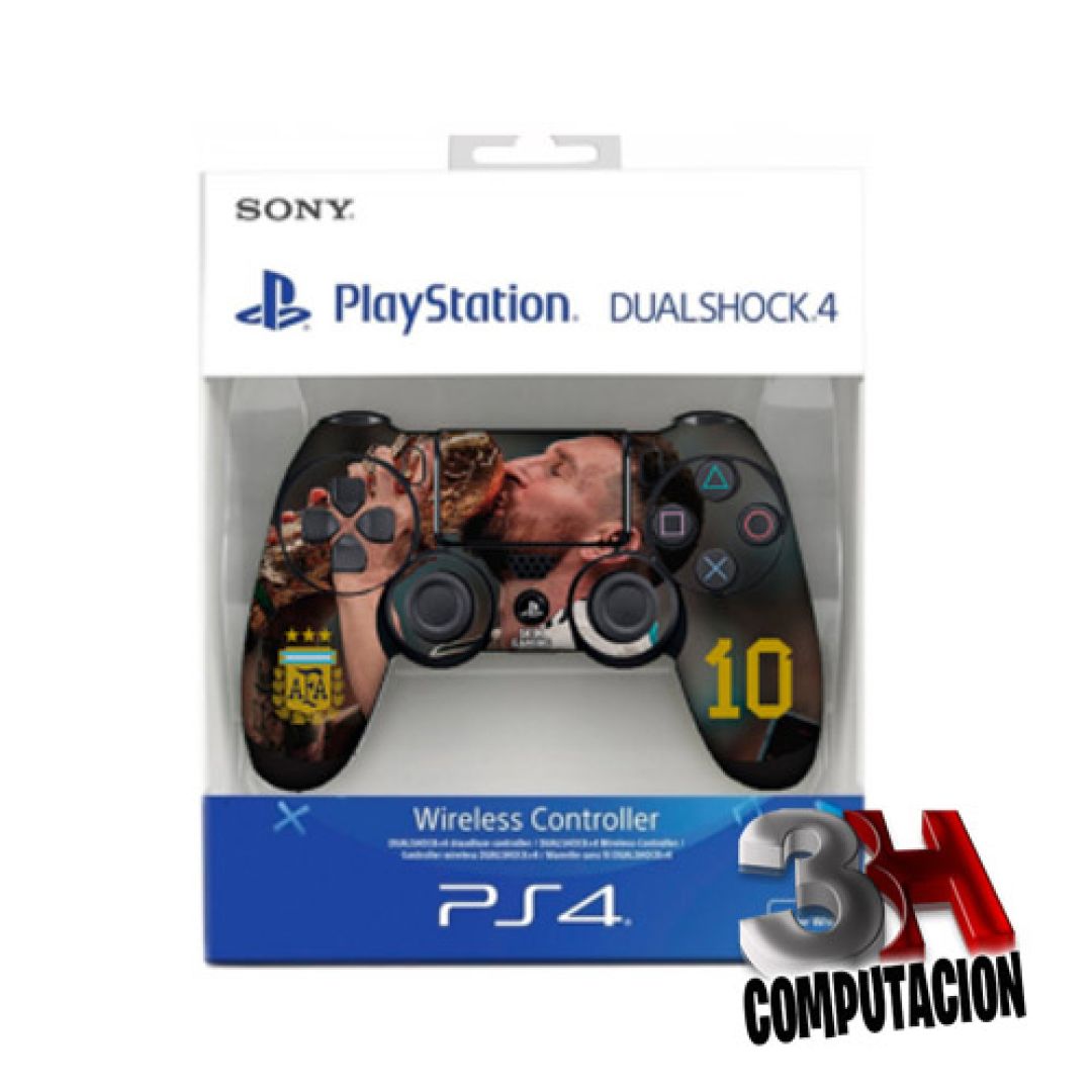 Joystick  Dualshock para Play Station 4 Alternativo PS4 Messi